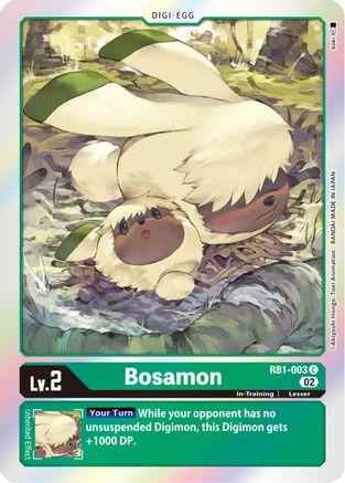 Bosamon (RB1-003) - Resurgence Booster Foil - Premium Digimon Single from Bandai - Just $0.08! Shop now at Game Crave Tournament Store