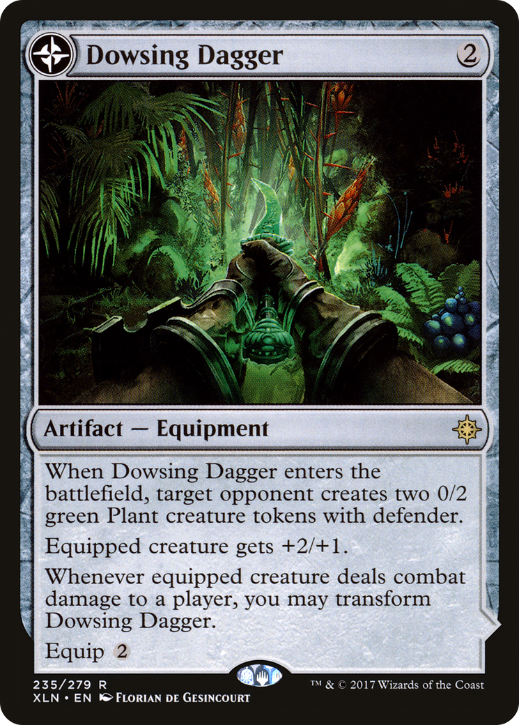 Dowsing Dagger // Lost Vale (XLN-235) - Ixalan: (compasslanddfc) Foil - Premium MTG Single from Wizards of the Coast - Just $6.38! Shop now at Game Crave Tournament Store