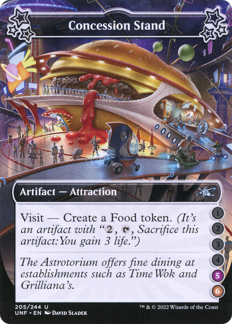 Concession Stand (UNF-205D) - Unfinity - Premium MTG Single from Wizards of the Coast - Just $0.25! Shop now at Game Crave Tournament Store