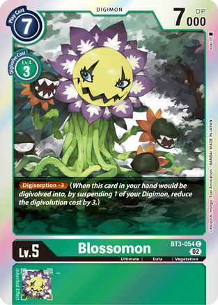 Blossomon (Resurgence Booster Reprint) (BT3-054) - Resurgence Booster Foil - Premium Digimon Single from Bandai - Just $0.25! Shop now at Game Crave Tournament Store