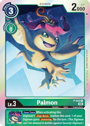 Palmon - P-032 (Resurgence Booster Reprint) (P-032) - Resurgence Booster Foil - Premium Digimon Single from Bandai - Just $0.08! Shop now at Game Crave Tournament Store