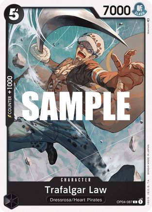 Trafalgar Law (OP04-087) - Kingdoms of Intrigue - Premium One Piece Single from Bandai - Just $0.08! Shop now at Game Crave Tournament Store