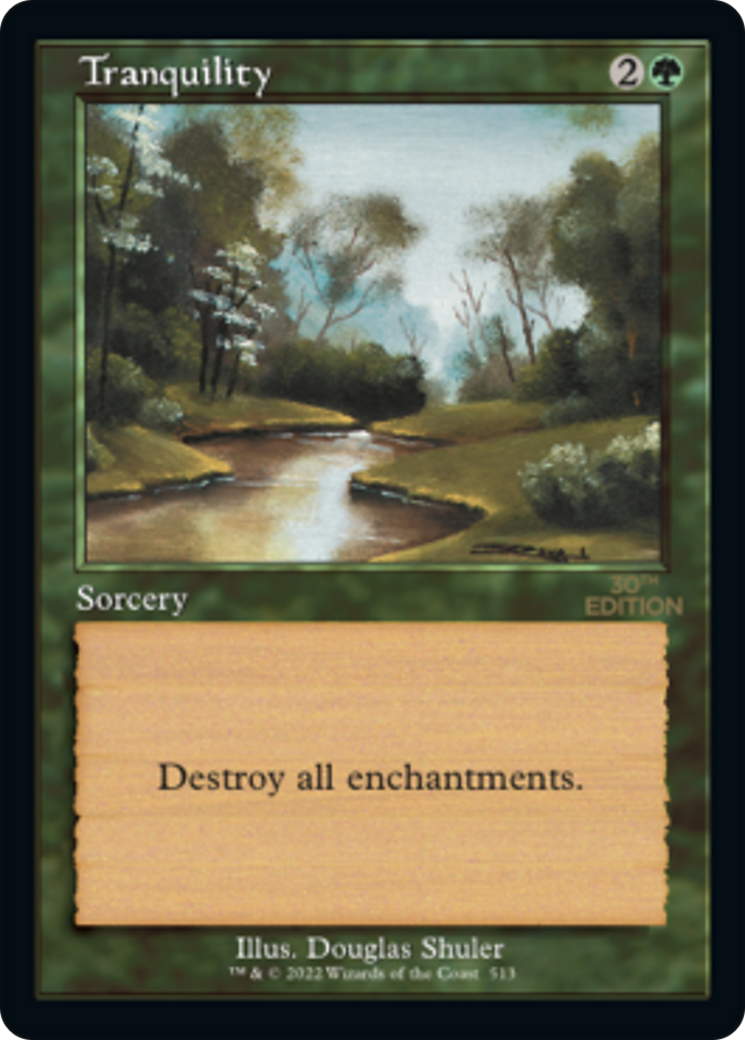Tranquility (30A-513) - 30th Anniversary Edition - Premium MTG Single from Wizards of the Coast - Just $0! Shop now at Game Crave Tournament Store