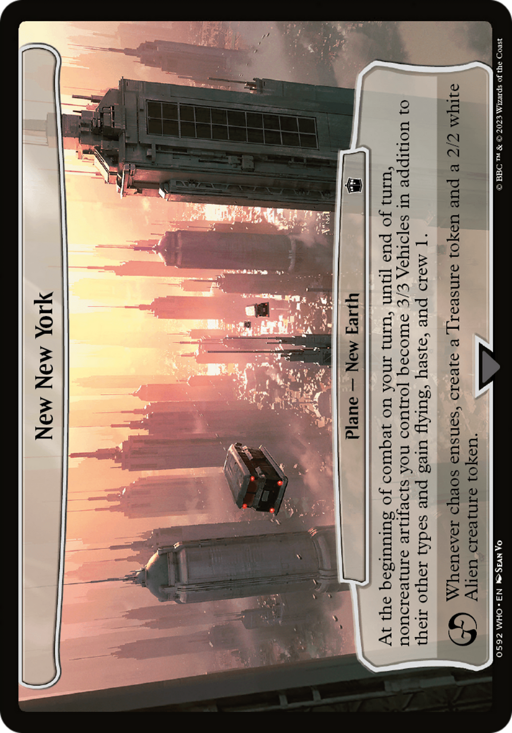 New New York (WHO-592) - Doctor Who - Premium MTG Single from Wizards of the Coast - Just $0.12! Shop now at Game Crave Tournament Store