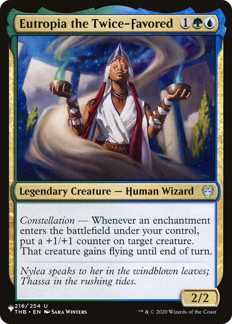 Eutropia the Twice-Favored (PLIST-1226) - The List - Premium MTG Single from Wizards of the Coast - Just $0.08! Shop now at Game Crave Tournament Store