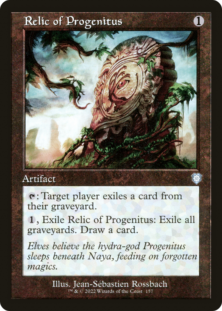 Relic of Progenitus (BRC-157) - The Brothers' War Commander - Premium MTG Single from Wizards of the Coast - Just $1.28! Shop now at Game Crave Tournament Store