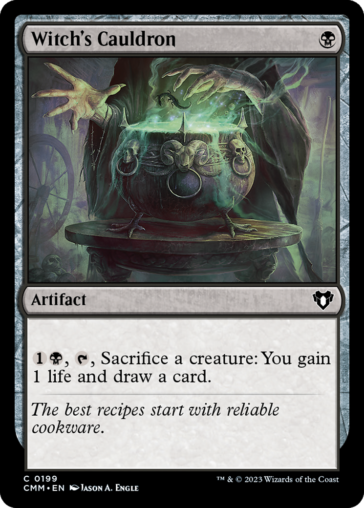 Witch's Cauldron (CMM-199) - Commander Masters Foil - Premium MTG Single from Wizards of the Coast - Just $0.25! Shop now at Game Crave Tournament Store