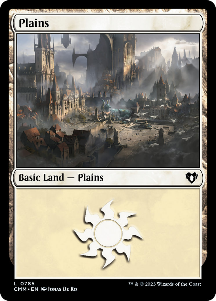Plains (CMM-785) - Commander Masters - Premium MTG Single from Wizards of the Coast - Just $0.25! Shop now at Game Crave Tournament Store