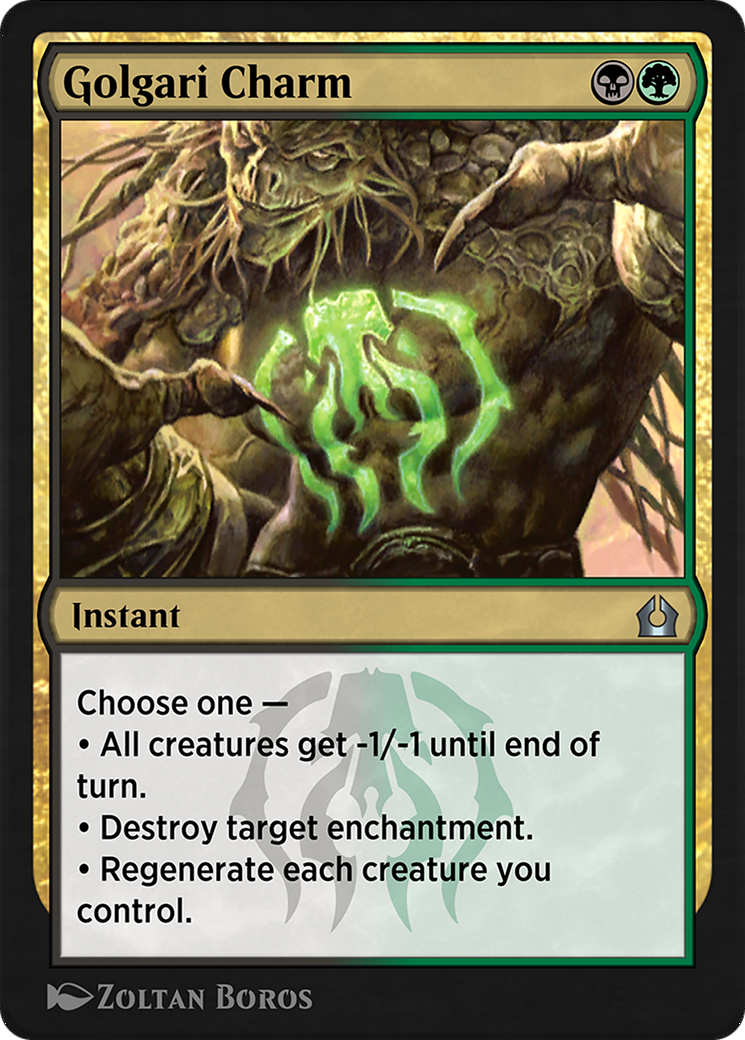 Golgari Charm (EA3-009) - Explorer Anthology 3 - Premium MTG Single from Wizards of the Coast - Just $0! Shop now at Game Crave Tournament Store