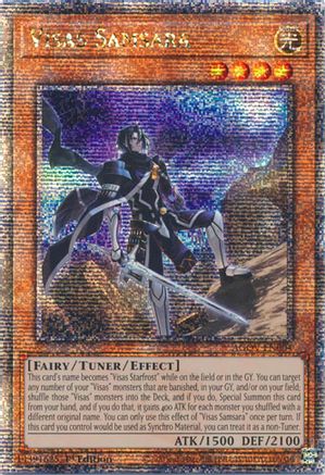 Visas Samsara (Quarter Century Secret Rare) (AGOV-EN004) - Age of Overlord 1st Edition - Premium Yugioh Single from Konami - Just $16.50! Shop now at Game Crave Tournament Store