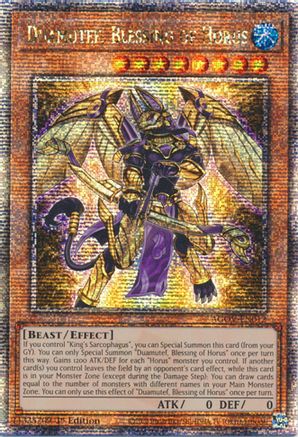 Duamutef, Blessing of Horus (Quarter Century Secret Rare) (AGOV-EN012) - Age of Overlord 1st Edition - Premium Yugioh Single from Konami - Just $12.72! Shop now at Game Crave Tournament Store