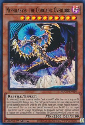 Nephilabyss, the Ogdoadic Overlord (AGOV-EN016) - Age of Overlord 1st Edition - Premium Yugioh Single from Konami - Just $0.25! Shop now at Game Crave Tournament Store