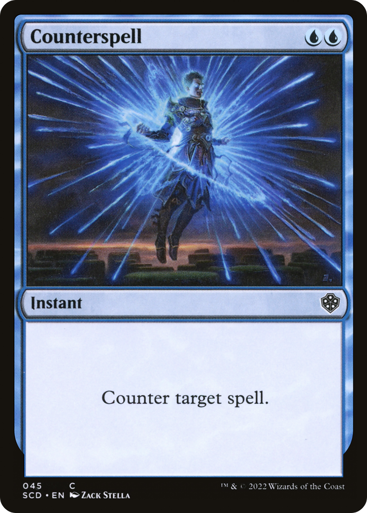 Counterspell (SCD-045) - Starter Commander Decks - Premium MTG Single from Wizards of the Coast - Just $1.22! Shop now at Game Crave Tournament Store