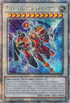 T.G. Glaive Blaster (Quarter Century Secret Rare) (AGOV-EN036) - Age of Overlord 1st Edition - Premium Yugioh Single from Konami - Just $1.39! Shop now at Game Crave Tournament Store