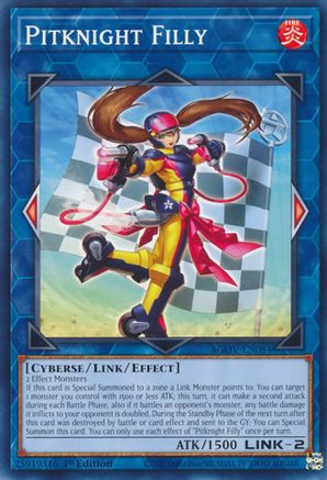 Pitknight Filly (AGOV-EN084) - Age of Overlord 1st Edition - Premium Yugioh Single from Konami - Just $0.25! Shop now at Game Crave Tournament Store