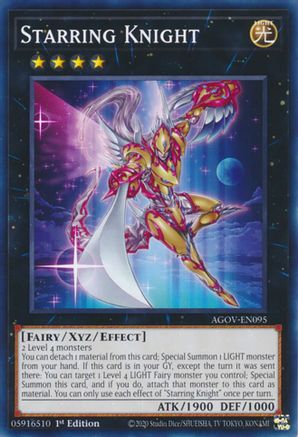 Game Crave Tournament Store - Starring Knight (AGOV-EN095) - Age of Overlord 1st Edition Game Crave Tournament Store - Starring Knight (AGOV-EN095) - Age of Overlord 1st Edition
