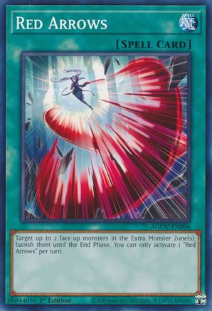 Red Arrows (AGOV-EN096) - Age of Overlord 1st Edition - Premium Yugioh Single from Konami - Just $0.25! Shop now at Game Crave Tournament Store
