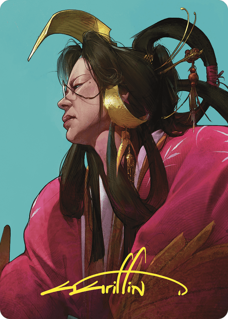 Azami, Lady of Scrolls // Azami, Lady of Scrolls (ACMM-052) - Commander Masters Art Series (Borderless) Foil - Premium MTG Single from Wizards of the Coast - Just $0! Shop now at Game Crave Tournament Store