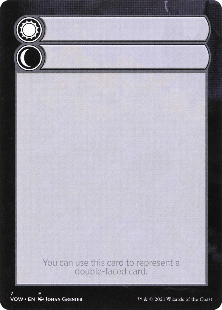 Double-Faced Substitute Card (SVOW-007) - Innistrad: Crimson Vow Substitute Cards - Premium MTG Single from Wizards of the Coast - Just $0! Shop now at Game Crave Tournament Store