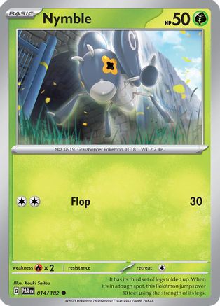Nymble - 014/182 14 - SV04 Paradox Rift - Premium Pokemon Single from Nintendo - Just $0.25! Shop now at Game Crave Tournament Store