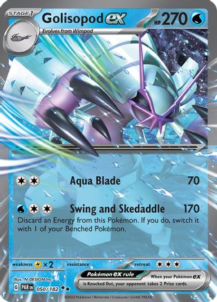 Golisopod ex 50 - SV04 Paradox Rift Holofoil - Premium Pokemon Single from Nintendo - Just $0.15! Shop now at Game Crave Tournament Store