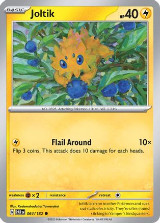 Joltik - 064/182 64 - SV04 Paradox Rift - Premium Pokemon Single from Nintendo - Just $0.08! Shop now at Game Crave Tournament Store