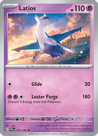 Latios 73 - SV04 Paradox Rift Holofoil - Premium Pokemon Single from Nintendo - Just $0.15! Shop now at Game Crave Tournament Store