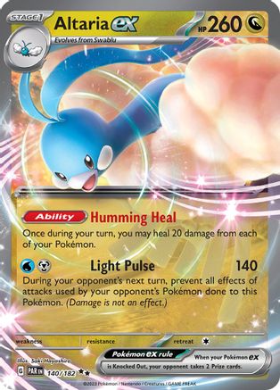 Altaria ex 140 - SV04 Paradox Rift Holofoil - Premium Pokemon Single from Nintendo - Just $0.15! Shop now at Game Crave Tournament Store