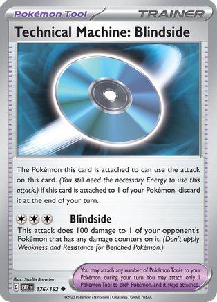 Technical Machine: Blindside 176 - SV04 Paradox Rift - Premium Pokemon Single from Nintendo - Just $0.08! Shop now at Game Crave Tournament Store