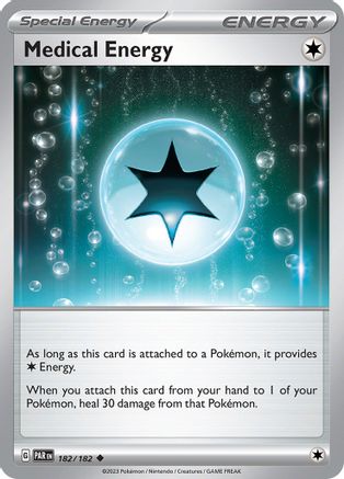 Medical Energy 182 - SV04 Paradox Rift - Premium Pokemon Single from Nintendo - Just $0.08! Shop now at Game Crave Tournament Store