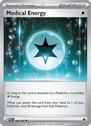 Medical Energy 182 - SV04 Paradox Rift Reverse Holofoil - Premium Pokemon Single from Nintendo - Just $0.25! Shop now at Game Crave Tournament Store