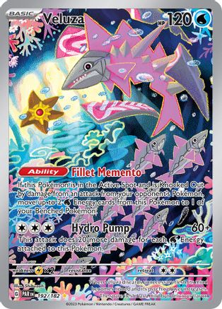 Veluza - 192/182 192 - SV04 Paradox Rift Holofoil - Premium Pokemon Single from Nintendo - Just $0.89! Shop now at Game Crave Tournament Store