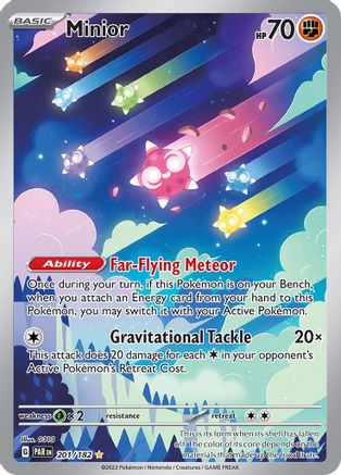 Minior - 201/182 201 - SV04 Paradox Rift Holofoil - Premium Pokemon Single from Nintendo - Just $1.80! Shop now at Game Crave Tournament Store