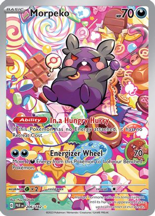 Morpeko - 206/182 206 - SV04 Paradox Rift Holofoil - Premium Pokemon Single from Nintendo - Just $2.49! Shop now at Game Crave Tournament Store