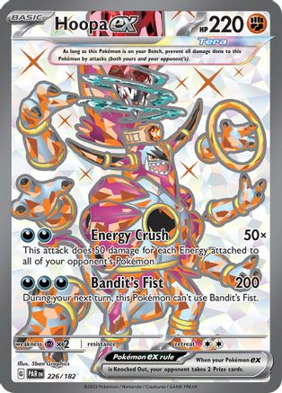 Hoopa ex - 226/182 226 - SV04 Paradox Rift Holofoil - Premium Pokemon Single from Nintendo - Just $0.78! Shop now at Game Crave Tournament Store