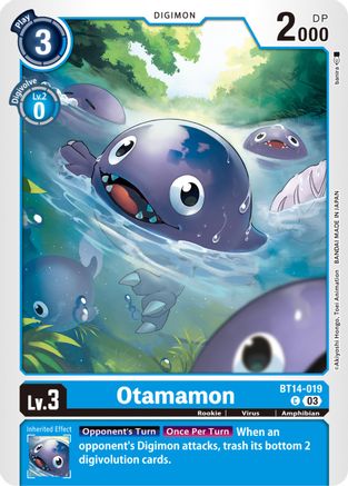 Otamamon (BT14-019) - Blast Ace - Premium Digimon Single from Bandai - Just $0.25! Shop now at Game Crave Tournament Store