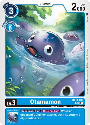 Otamamon (BT14-019) - Blast Ace - Premium Digimon Single from Bandai - Just $0.08! Shop now at Game Crave Tournament Store