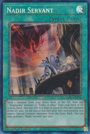 Nadir Servant (PCR) (RA01-EN062) - 25th Anniversary Rarity Collection 1st Edition - Premium Yugioh Single from Konami - Just $3.14! Shop now at Game Crave Tournament Store