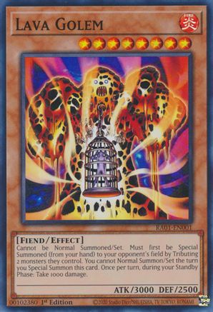 Lava Golem (RA01-EN001) - 25th Anniversary Rarity Collection 1st Edition - Premium Yugioh Single from Konami - Just $0.09! Shop now at Game Crave Tournament Store