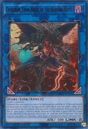 Cherubini, Ebon Angel of the Burning Abyss (UR) (RA01-EN042) - 25th Anniversary Rarity Collection 1st Edition - Premium Yugioh Single from Konami - Just $0.25! Shop now at Game Crave Tournament Store