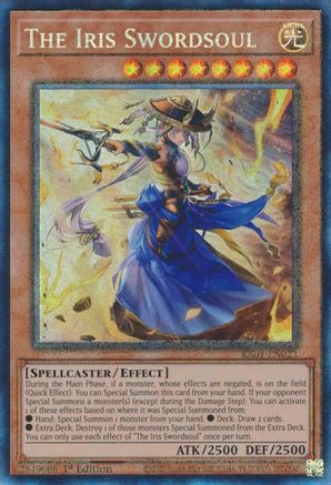 The Iris Swordsoul (PCR) (RA01-EN023) - 25th Anniversary Rarity Collection 1st Edition - Premium Yugioh Single from Konami - Just $0.36! Shop now at Game Crave Tournament Store