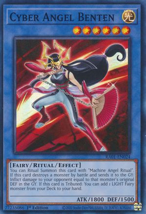 Cyber Angel Benten (RA01-EN024) - 25th Anniversary Rarity Collection 1st Edition - Premium Yugioh Single from Konami - Just $0.25! Shop now at Game Crave Tournament Store