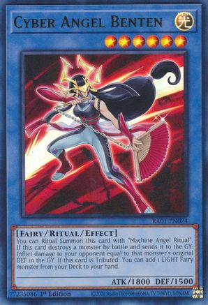 Cyber Angel Benten (UR) (RA01-EN024) - 25th Anniversary Rarity Collection 1st Edition - Premium Yugioh Single from Konami - Just $0.25! Shop now at Game Crave Tournament Store