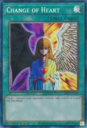 Change of Heart (PCR) (RA01-EN050) - 25th Anniversary Rarity Collection 1st Edition - Premium Yugioh Single from Konami - Just $1.15! Shop now at Game Crave Tournament Store