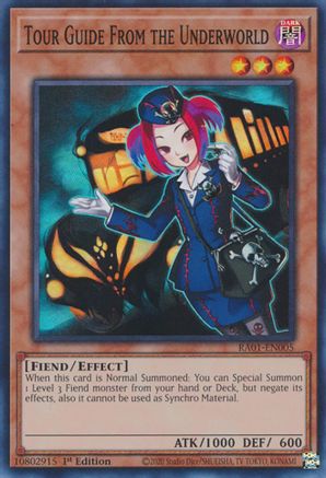 Tour Guide From the Underworld (RA01-EN005) - 25th Anniversary Rarity Collection 1st Edition - Premium Yugioh Single from Konami - Just $0.25! Shop now at Game Crave Tournament Store