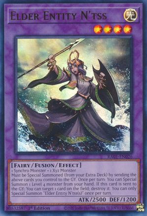 Elder Entity N'tss (UR) (RA01-EN026) - 25th Anniversary Rarity Collection 1st Edition - Premium Yugioh Single from Konami - Just $0.26! Shop now at Game Crave Tournament Store