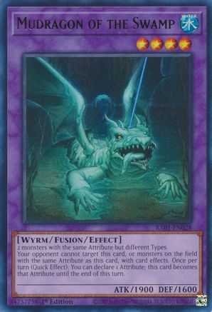 Mudragon of the Swamp (UR) (RA01-EN028) - 25th Anniversary Rarity Collection 1st Edition - Premium Yugioh Single from Konami - Just $0.25! Shop now at Game Crave Tournament Store