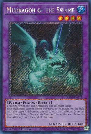 Mudragon of the Swamp (Platinum Secret Rare) (RA01-EN028) - 25th Anniversary Rarity Collection 1st Edition - Premium Yugioh Single from Konami - Just $0.44! Shop now at Game Crave Tournament Store