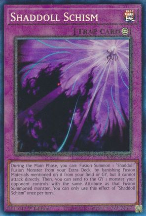 Shaddoll Schism (PCR) (RA01-EN077) - 25th Anniversary Rarity Collection 1st Edition - Premium Yugioh Single from Konami - Just $0.20! Shop now at Game Crave Tournament Store