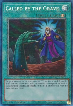 Called by the Grave (PCR) (RA01-EN057) - 25th Anniversary Rarity Collection 1st Edition - Premium Yugioh Single from Konami - Just $4.74! Shop now at Game Crave Tournament Store